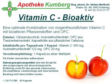 Vitamin C-Bio Aktiv Kapseln 