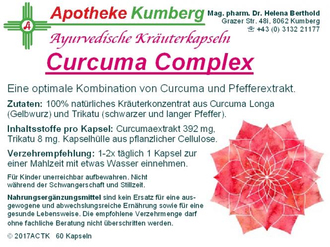 Curcuma Complex Kapseln 